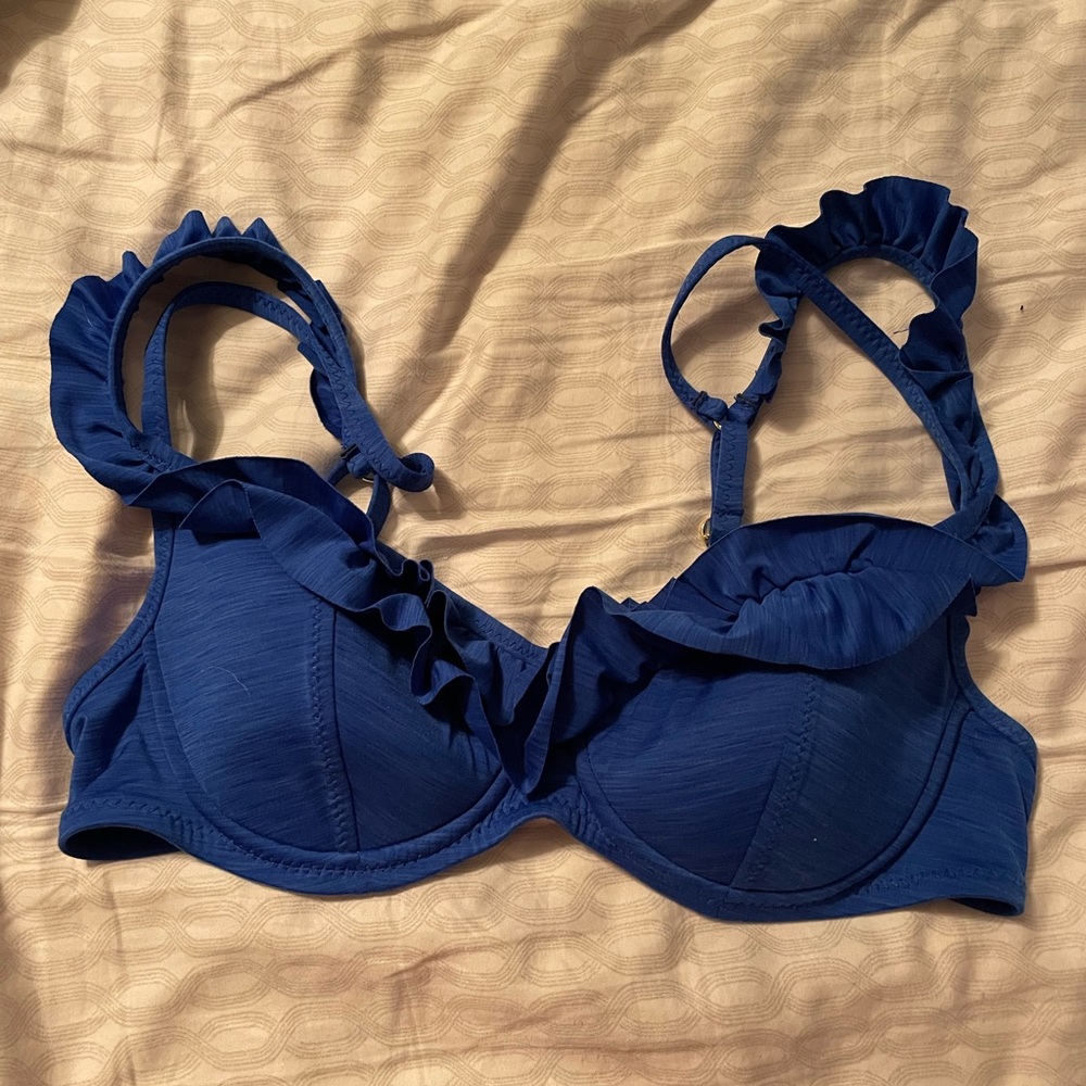 Betsey Johnson Swim Ruffle Top